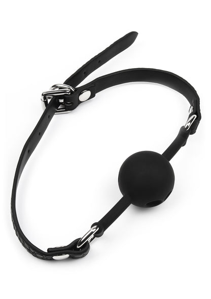 Croc-Embossed Ball Gag