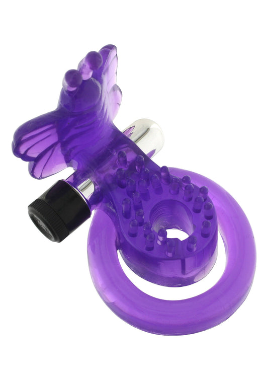 25126 seven creations cock ball ring butterfly