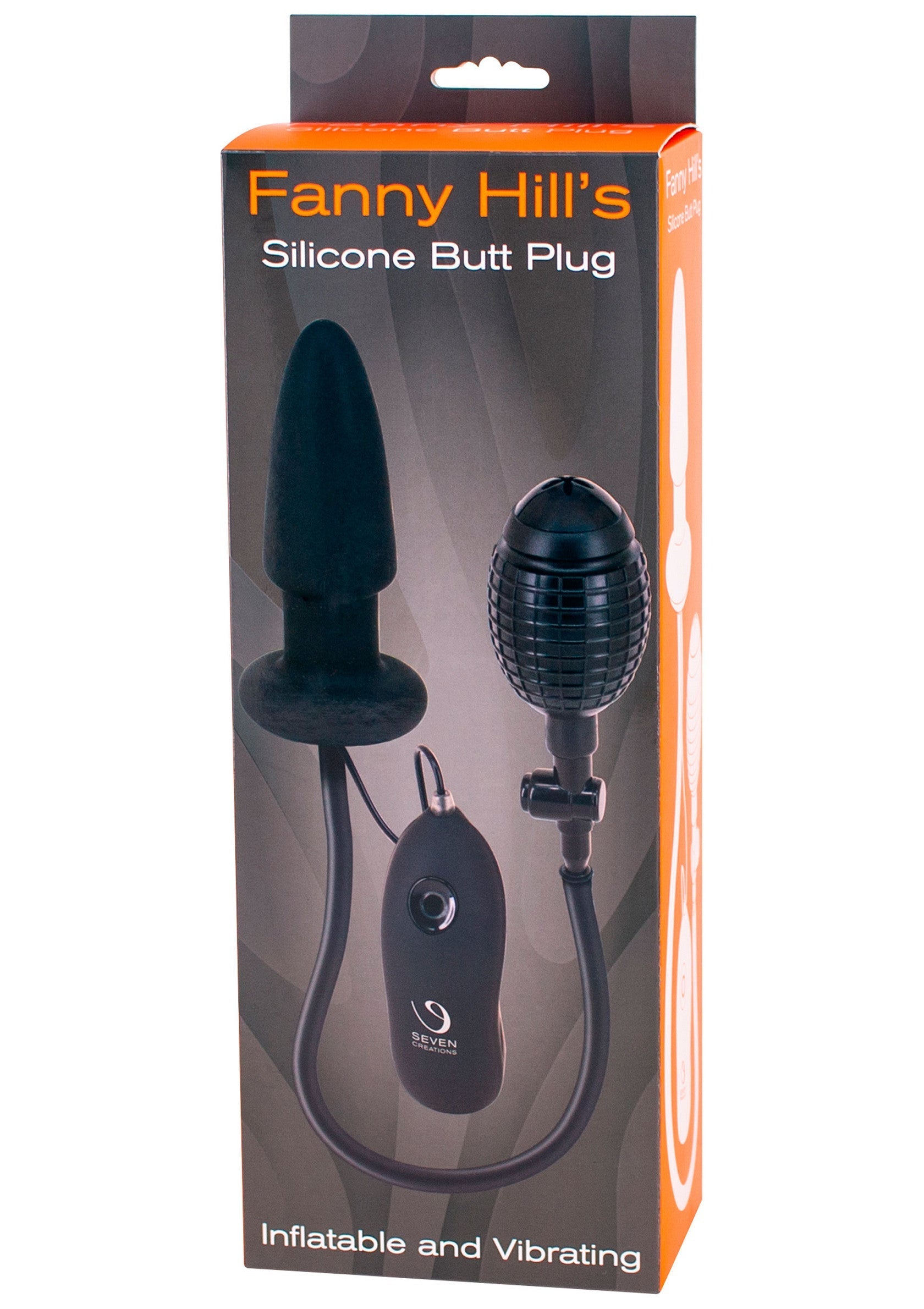 25162 seven creations fanny hill inflatable buttplug