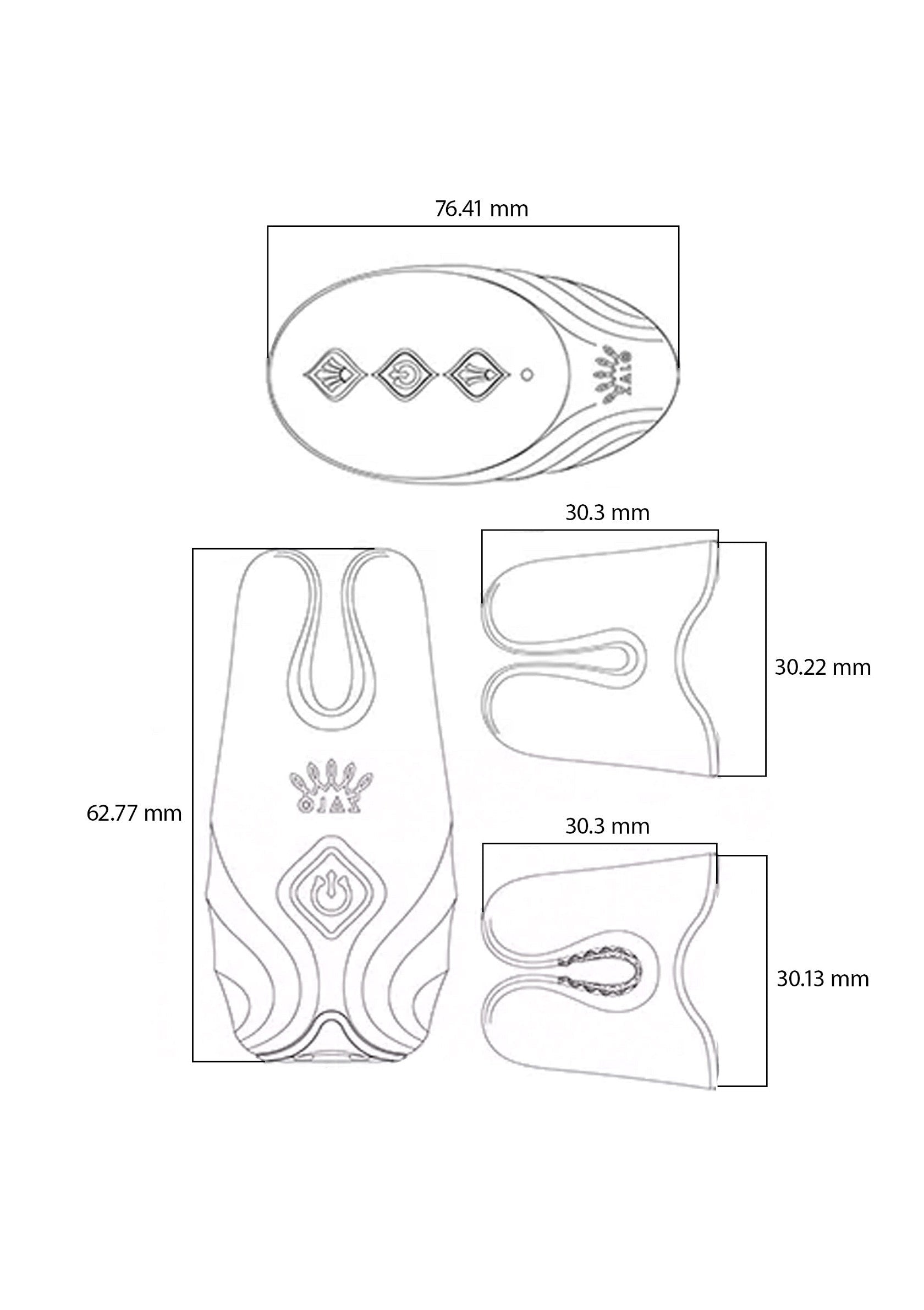 25510 zalo nave vibrating nipple clamps