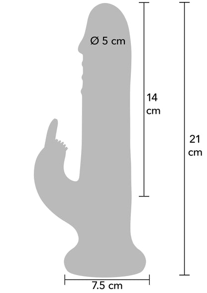 Rotating Beads Rabbit Vibrator