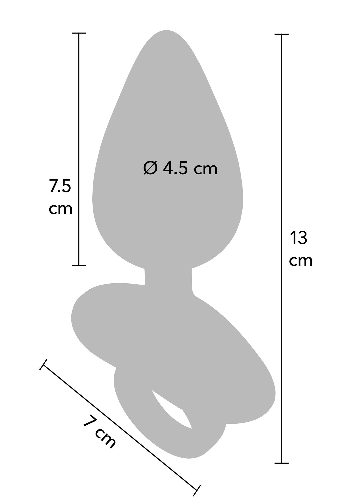 Smooth Anal Plug Vibrating