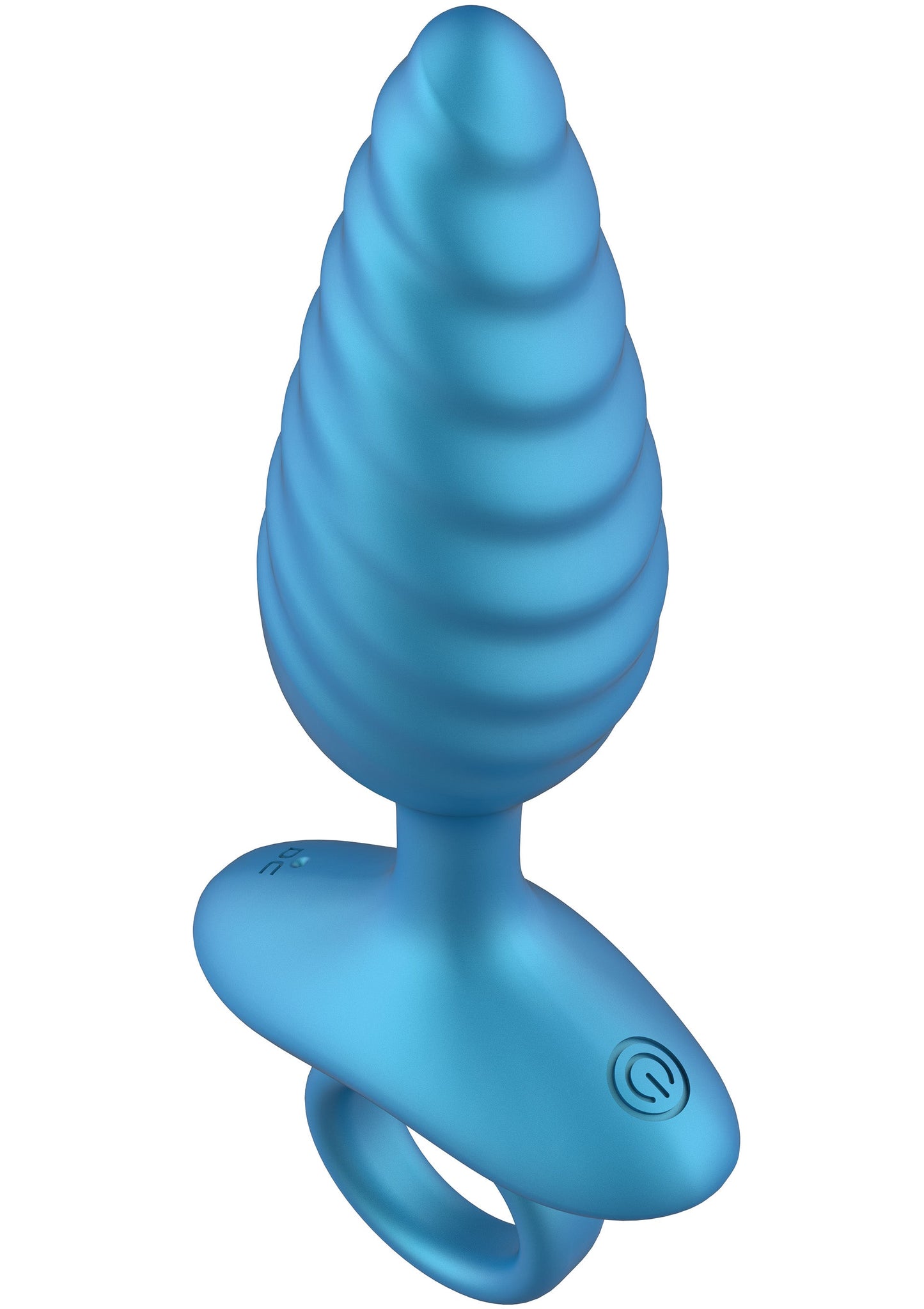 Ribbed Anal Plug Vibrating