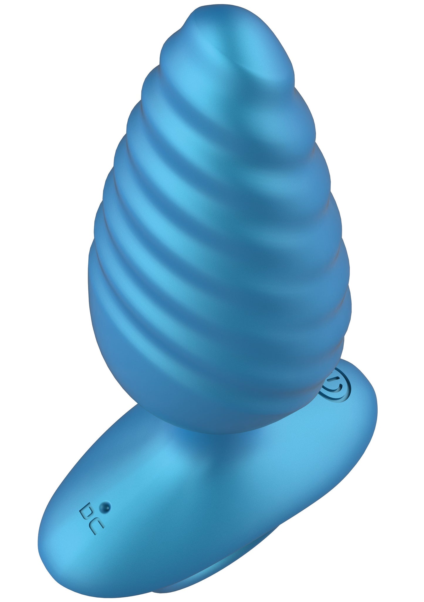 Ribbed Anal Plug Vibrating