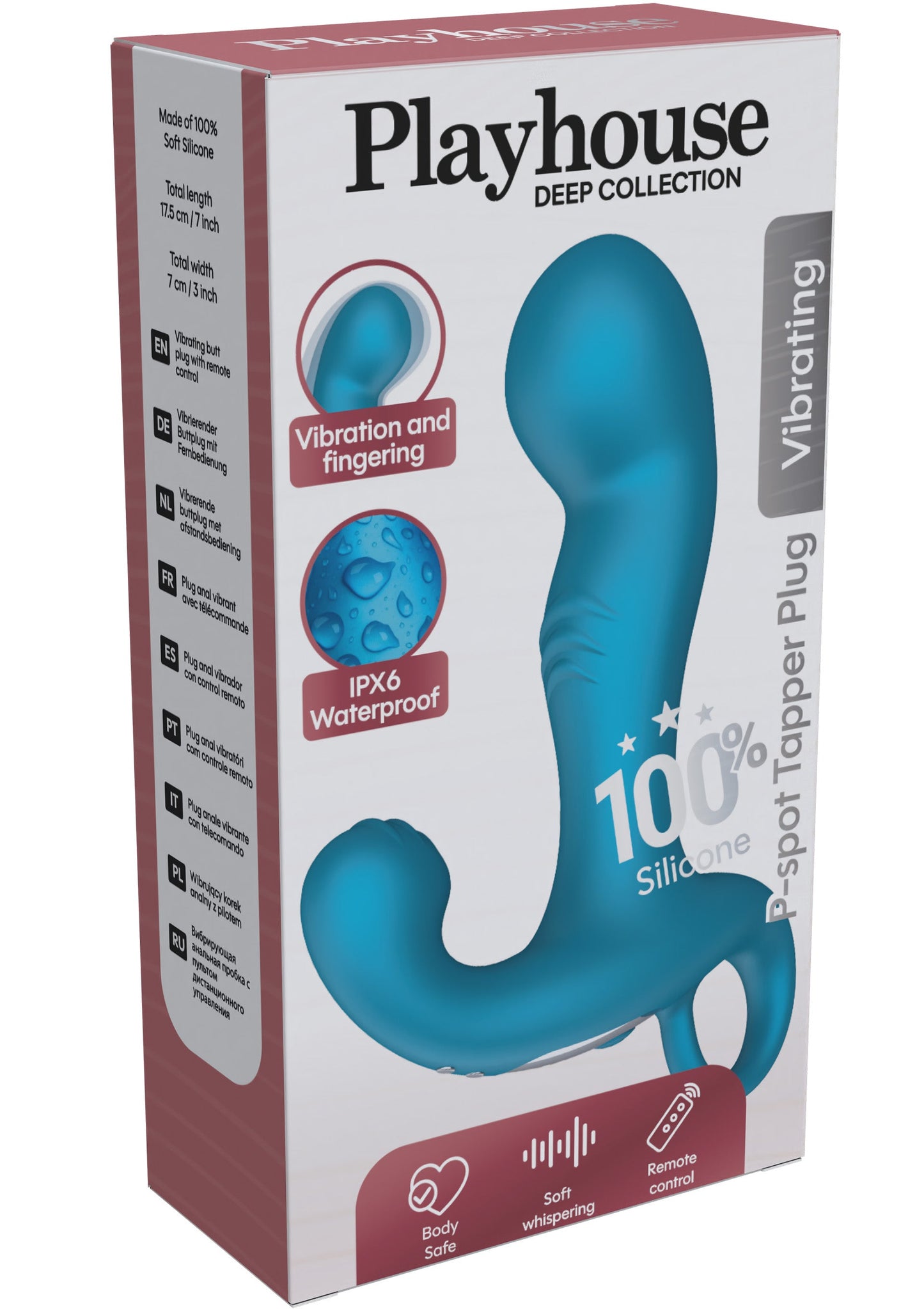 P-spot Tapper Plug Vibrating