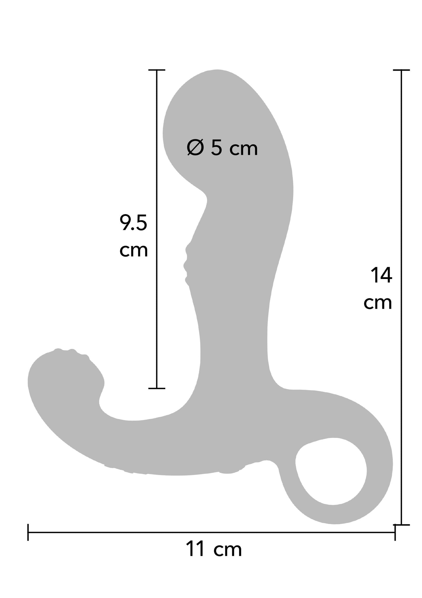 P-spot Tapper Plug Vibrating