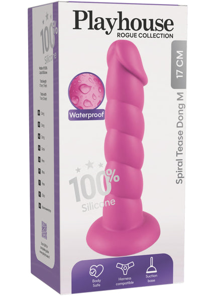 Spiral Tease Dong Silicone M