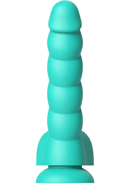 Spiral Tease Vibrating Dildo Silicone S