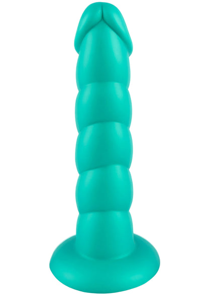 Spiral Tease Vibrating Dong Silicone S