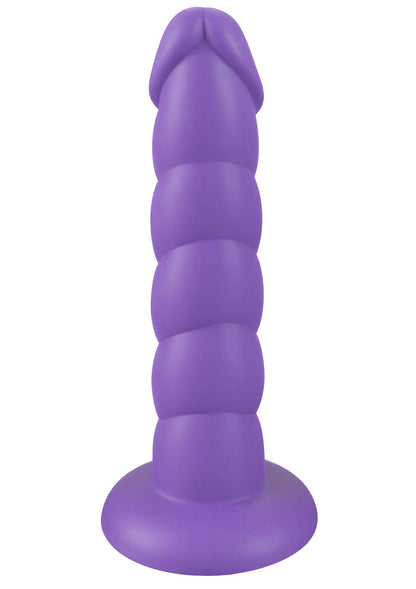 Spiral Tease Vibrating Dong Silicone L