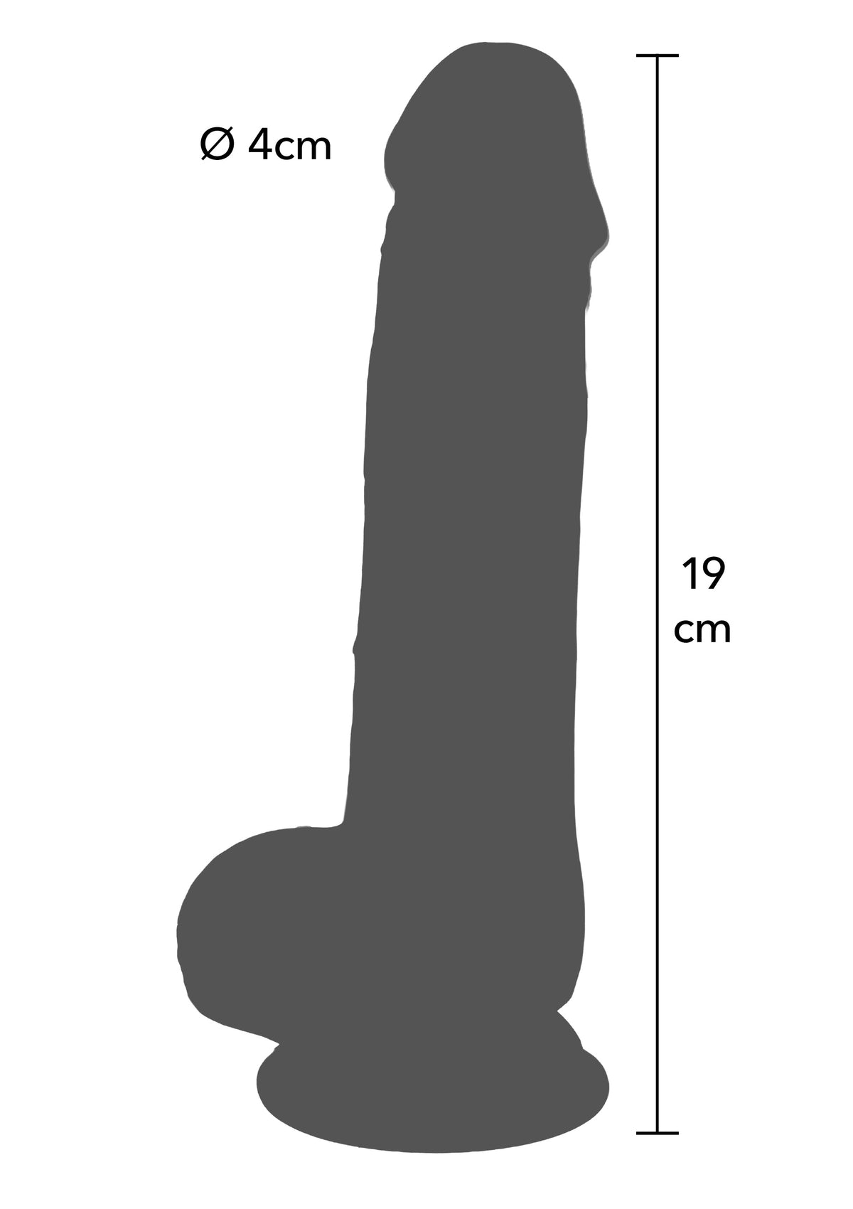 Sliding Skin Dildo Silicone M