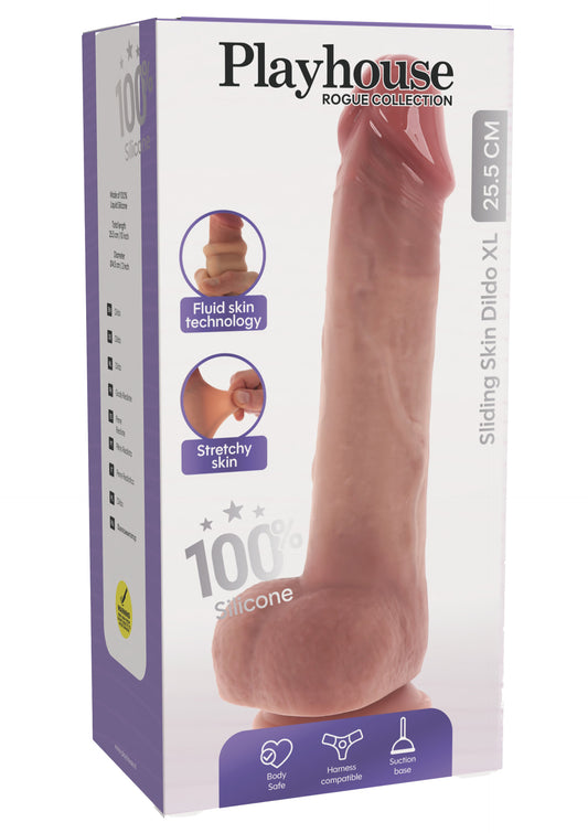 Sliding Skin Dildo Silicone XL