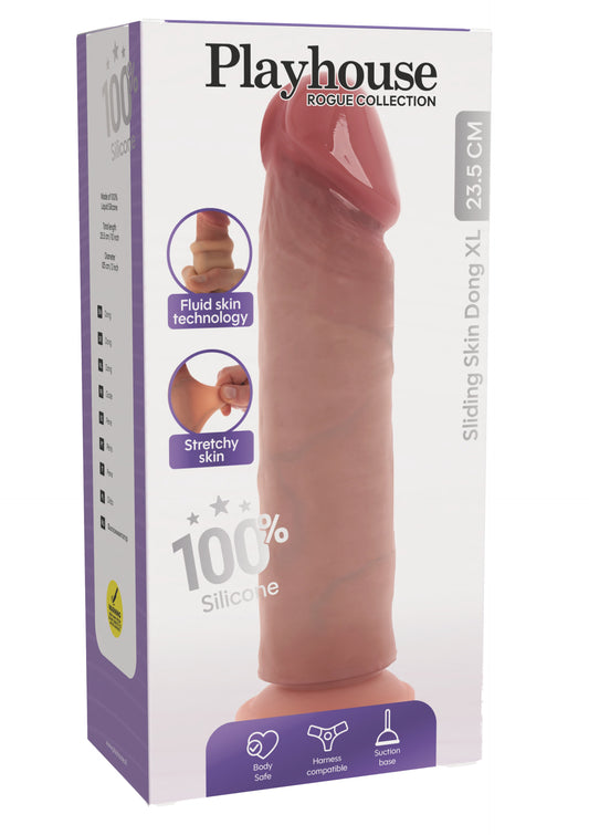 Sliding Skin Dong Silicone XL