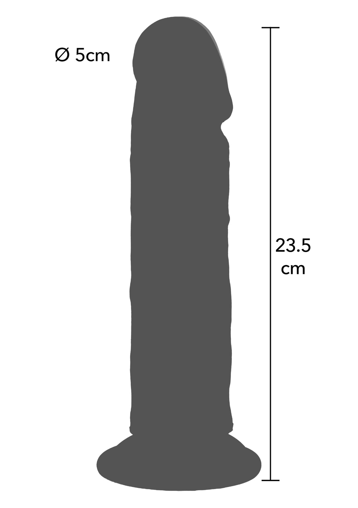 Sliding Skin Dong Silicone XL
