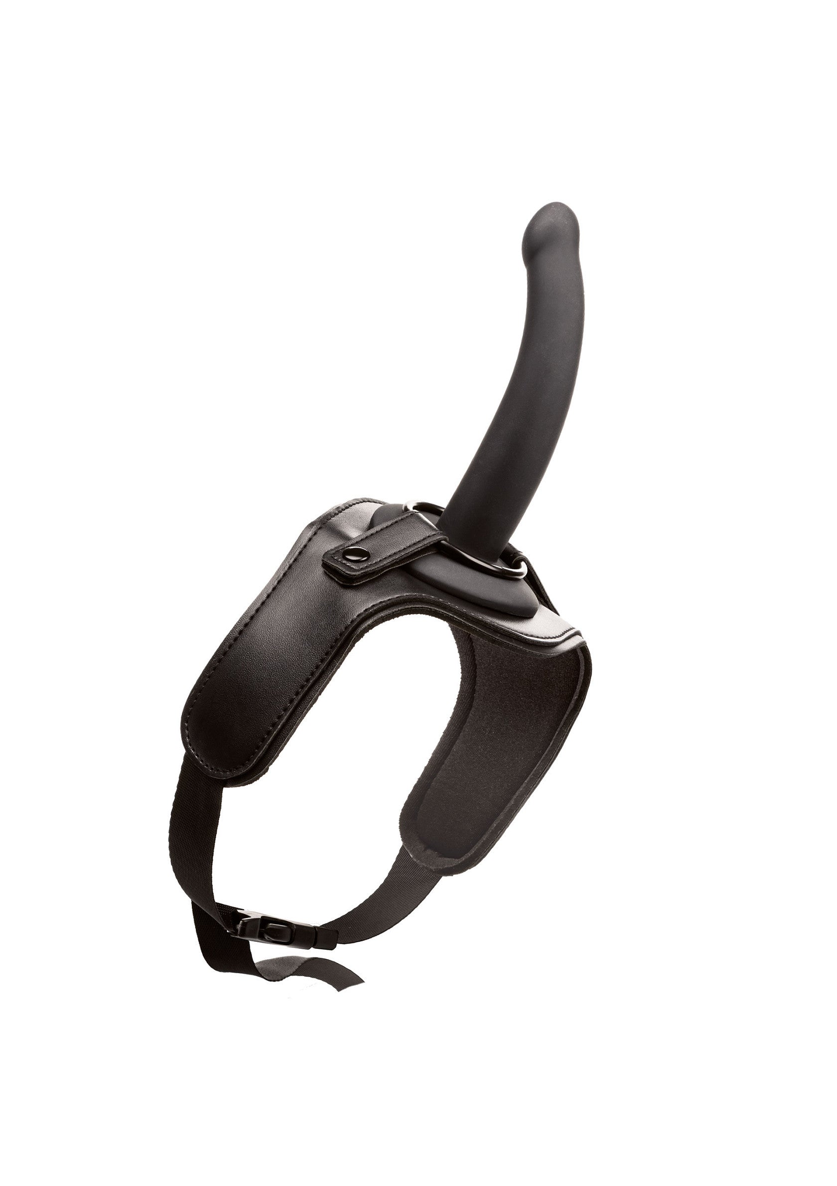 27616 calexotics onyxxx thigh strap silicone probe