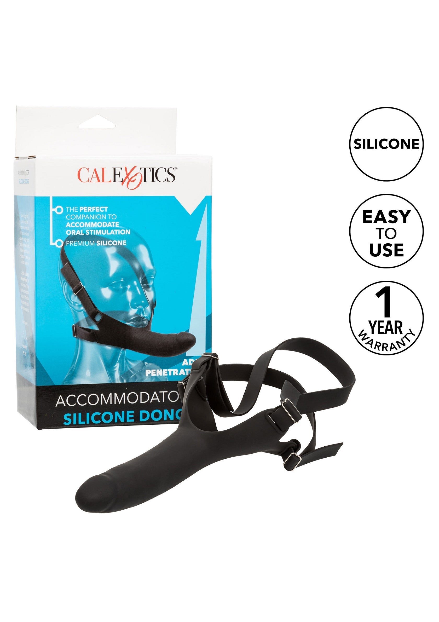 27620 calexotics extensions silicone dong black