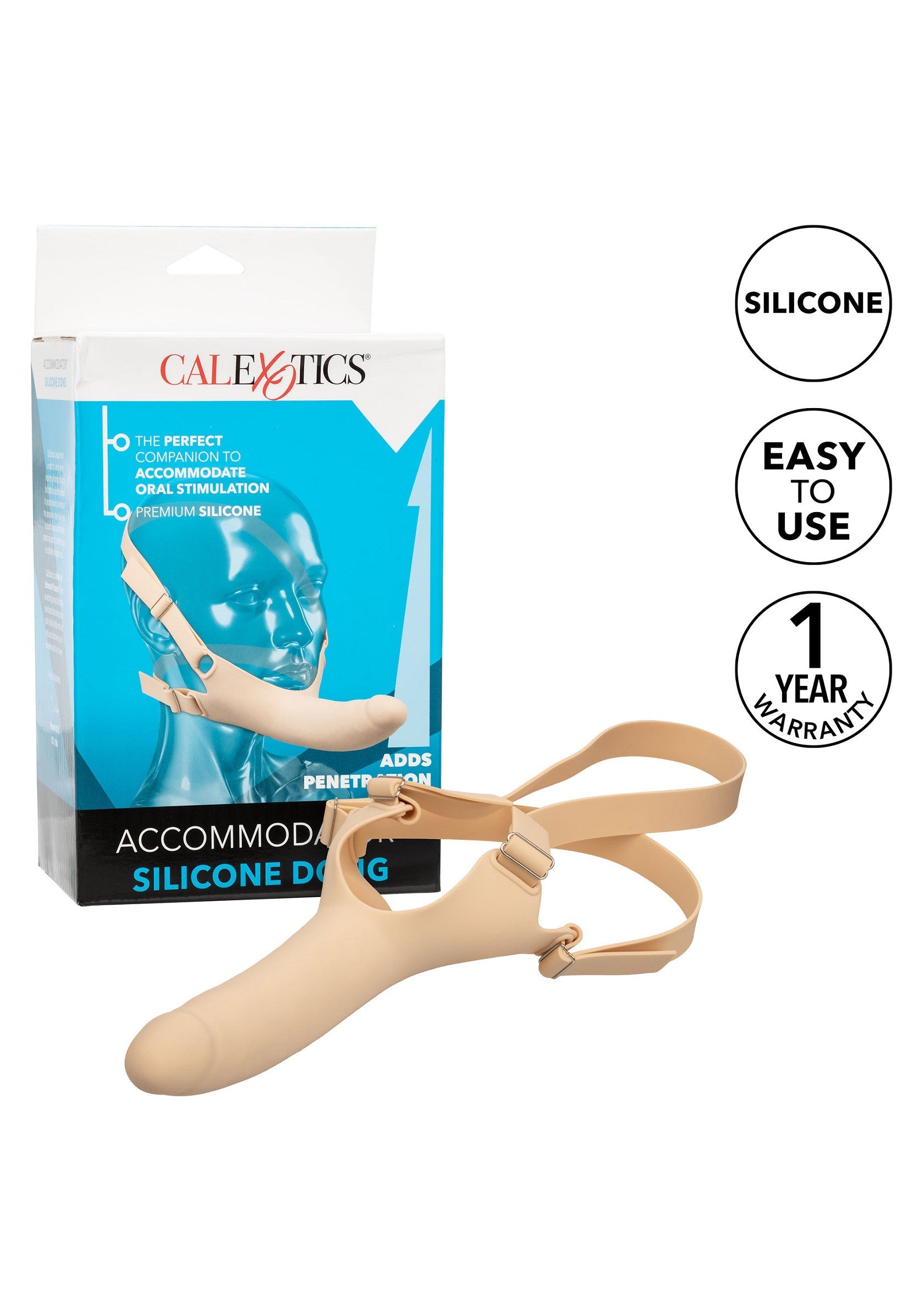 27620 calexotics extensions silicone dong black