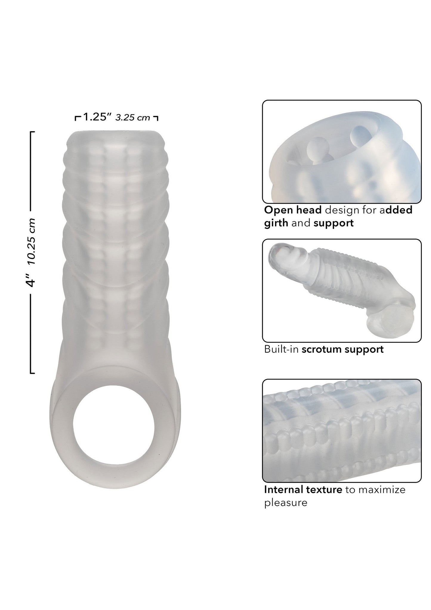 27626 calexotics performance maxx silicone reversible sleeve