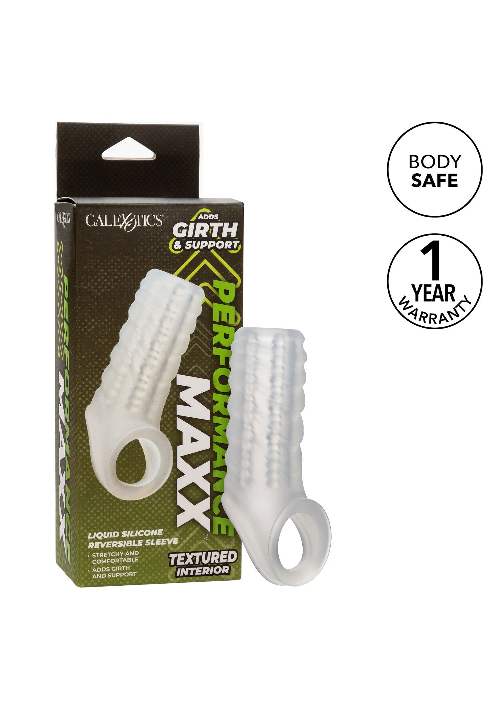 27626 calexotics performance maxx silicone reversible sleeve