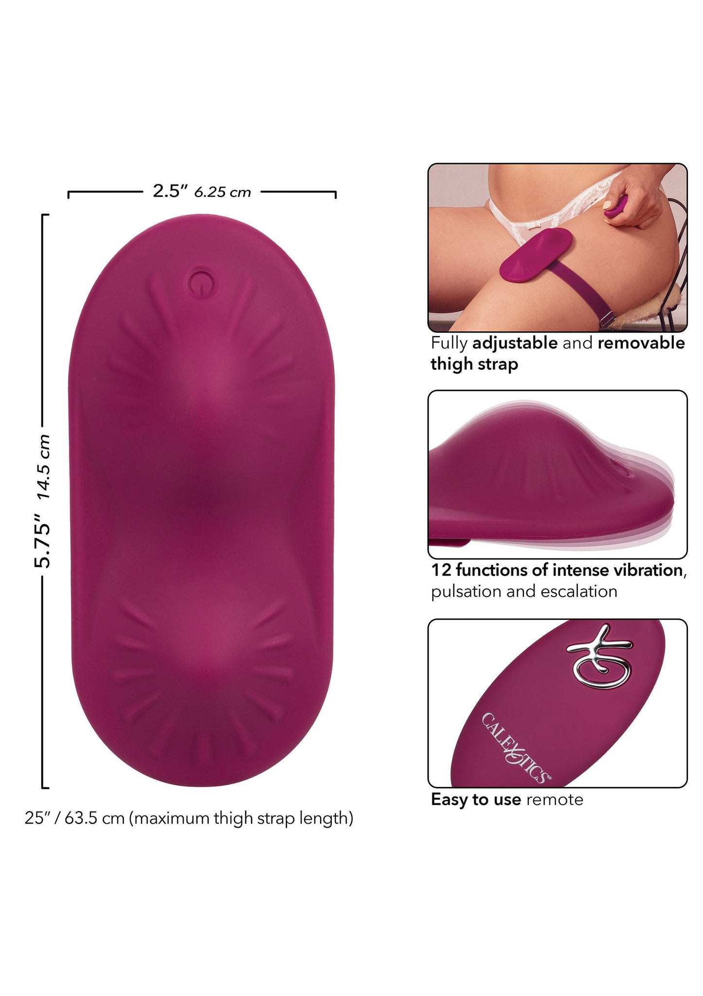 27630 calexotics remote controlled vibes remote control grinder