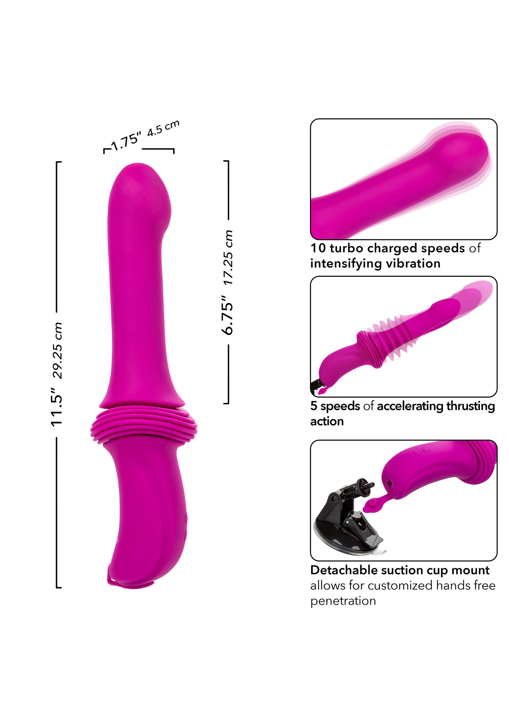 27650 calexotics sex machine smooth thruster