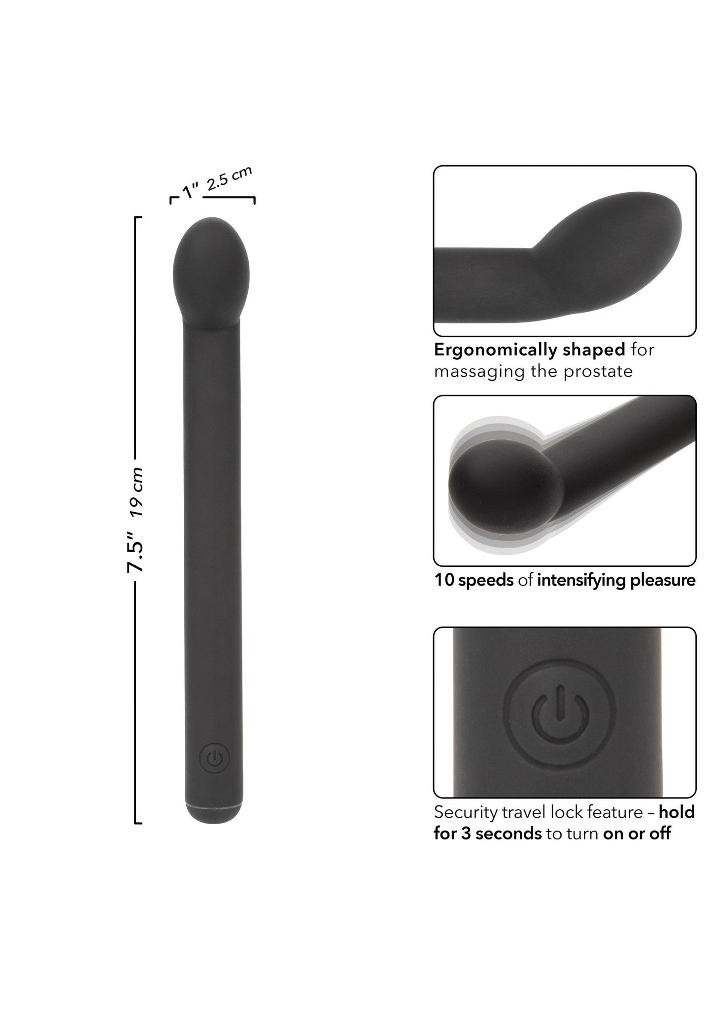 27680 calexotics dr joel kaplan rechargeable prostate massager