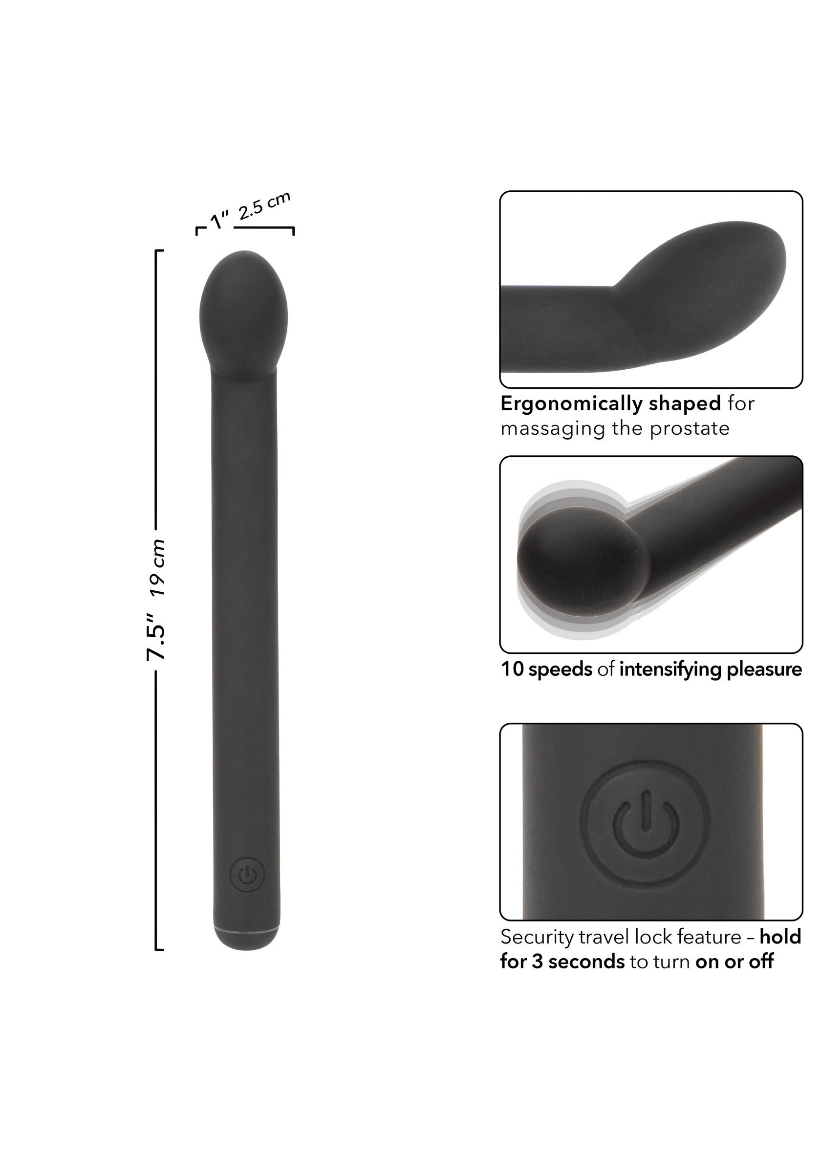27680 calexotics dr joel kaplan rechargeable prostate massager