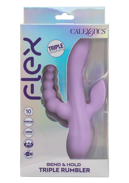 Bend & Hold Triple Rumbler Vibrator