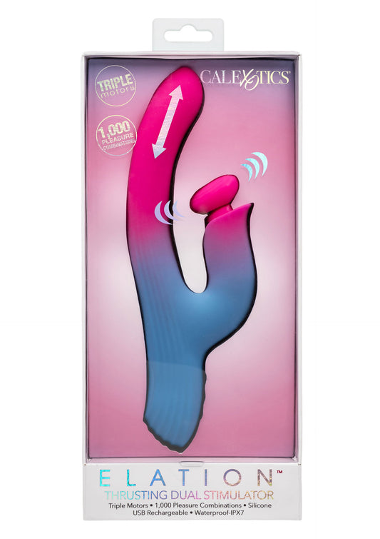 Dual Stimulator Thrusting Vibrator