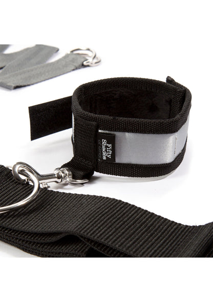 29031 fifty shades of grey over the bed cross set