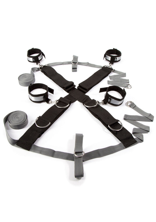 29031 fifty shades of grey over the bed cross set