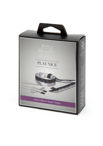 29050 fifty shades of grey collar and nipple clamps