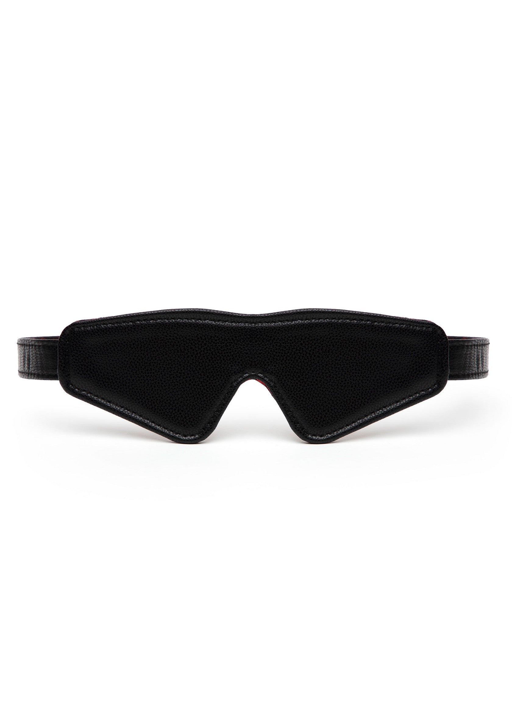29051 fifty shades of grey reverse pu leather blindfold