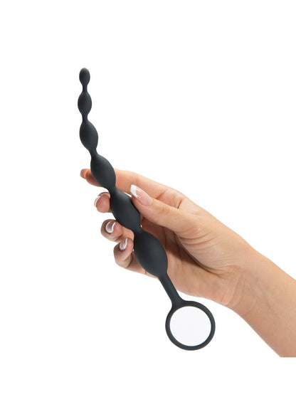 29060 fifty shades of grey silicone anal beads