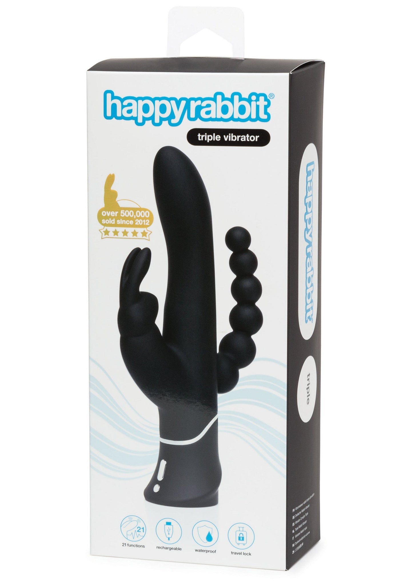 29153 happy rabbit triple curve rabbit
