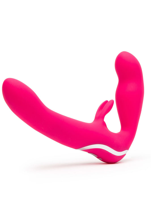 29159 happy rabbit vibrating strapless strap on
