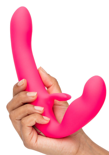 29159 happy rabbit vibrating strapless strap on