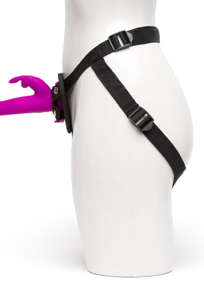 29160 happy rabbit vibrating strap on harness set