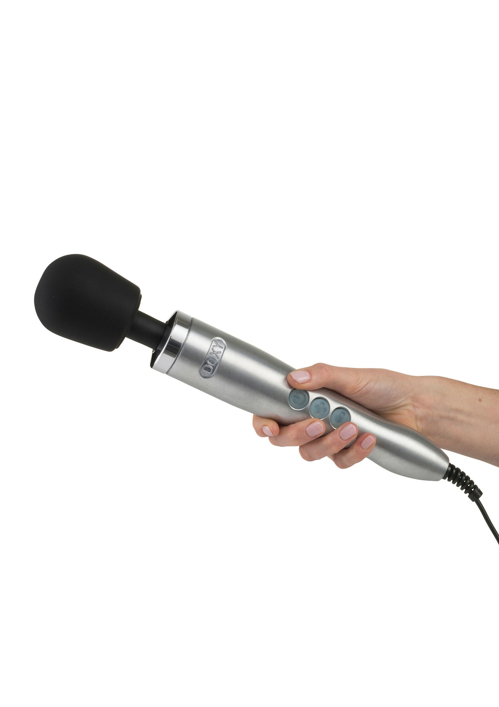 29501 doxy massager die cast metal wand massager