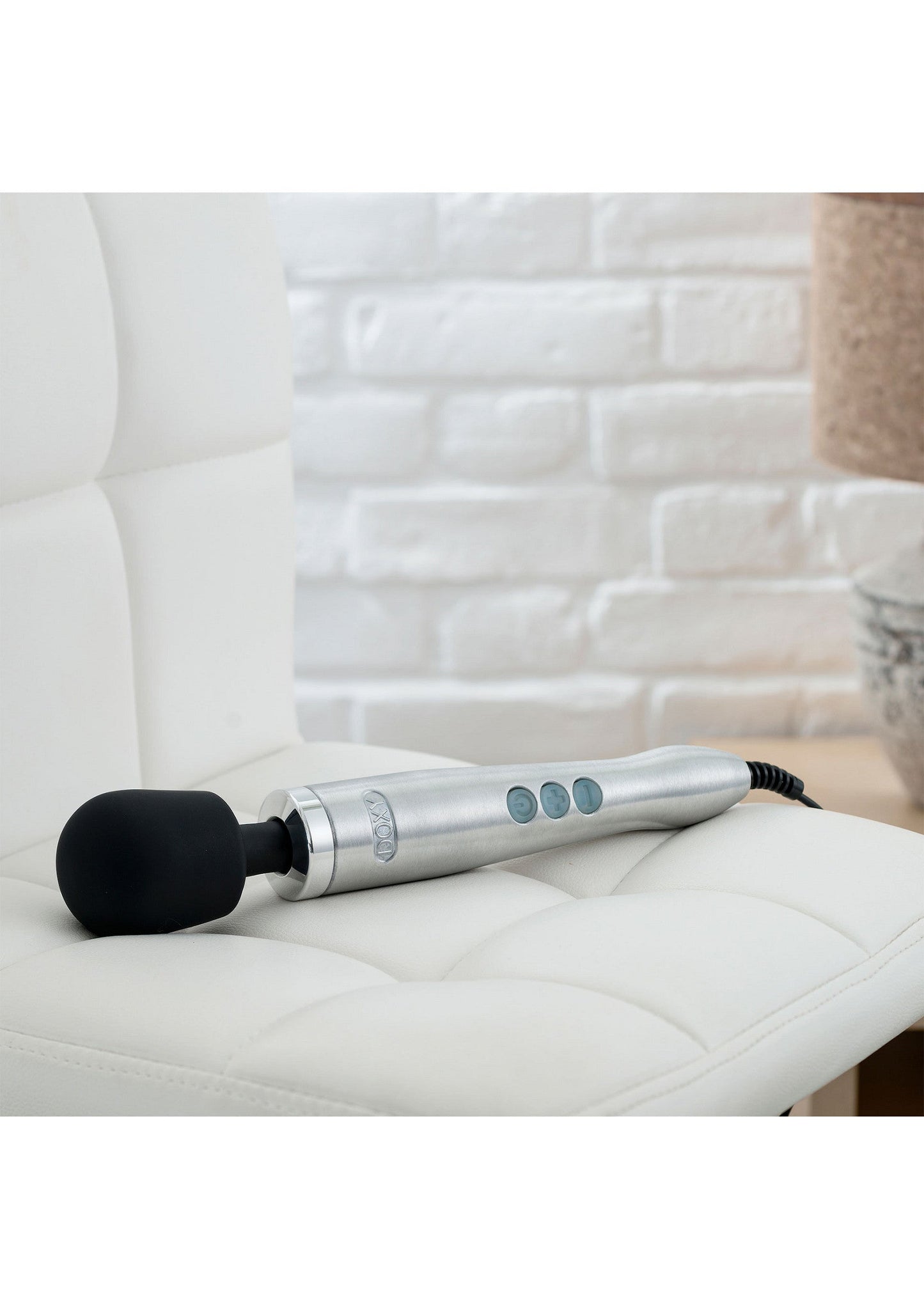 29501 doxy massager die cast metal wand massager