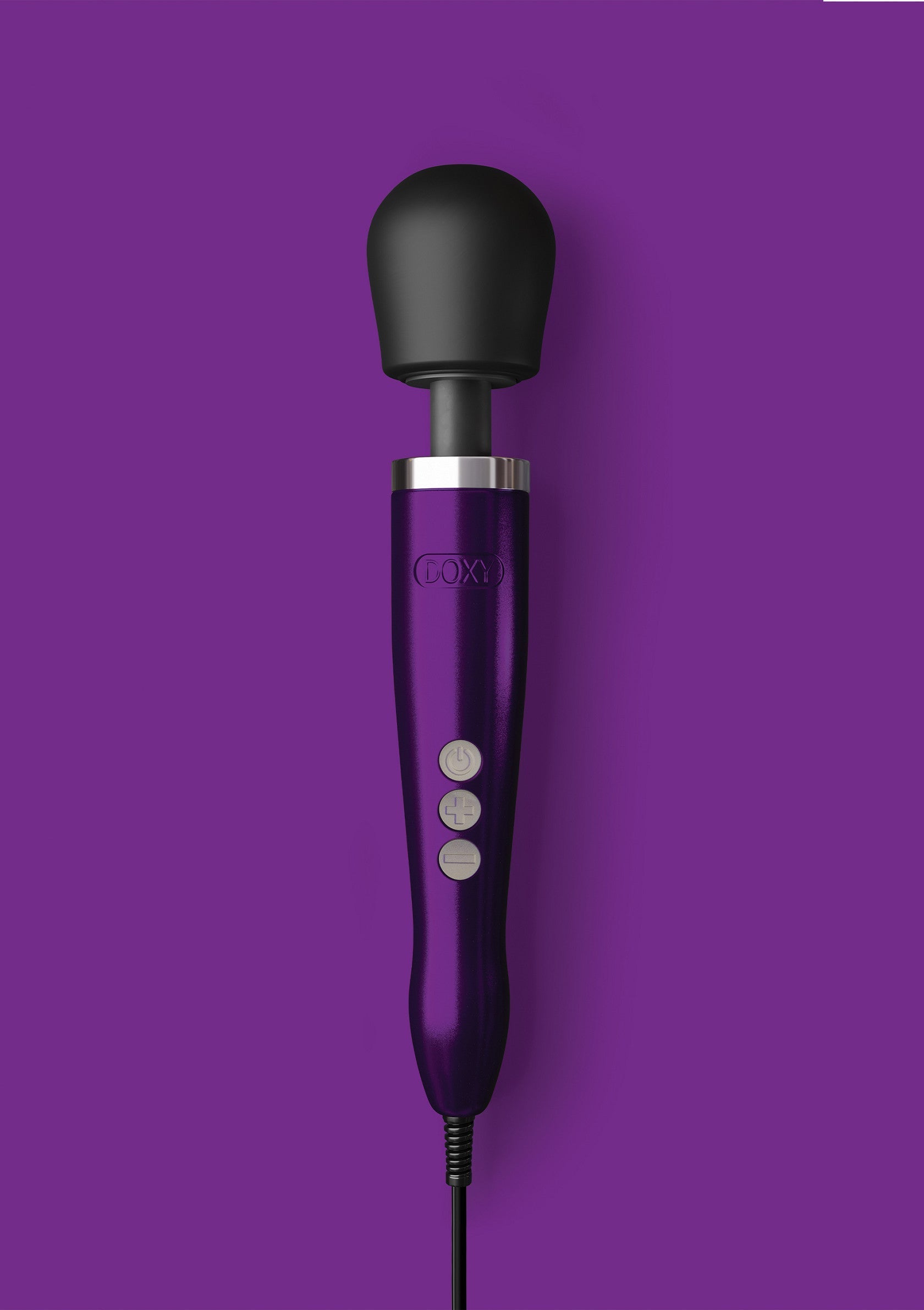 29501 doxy massager die cast metal wand massager