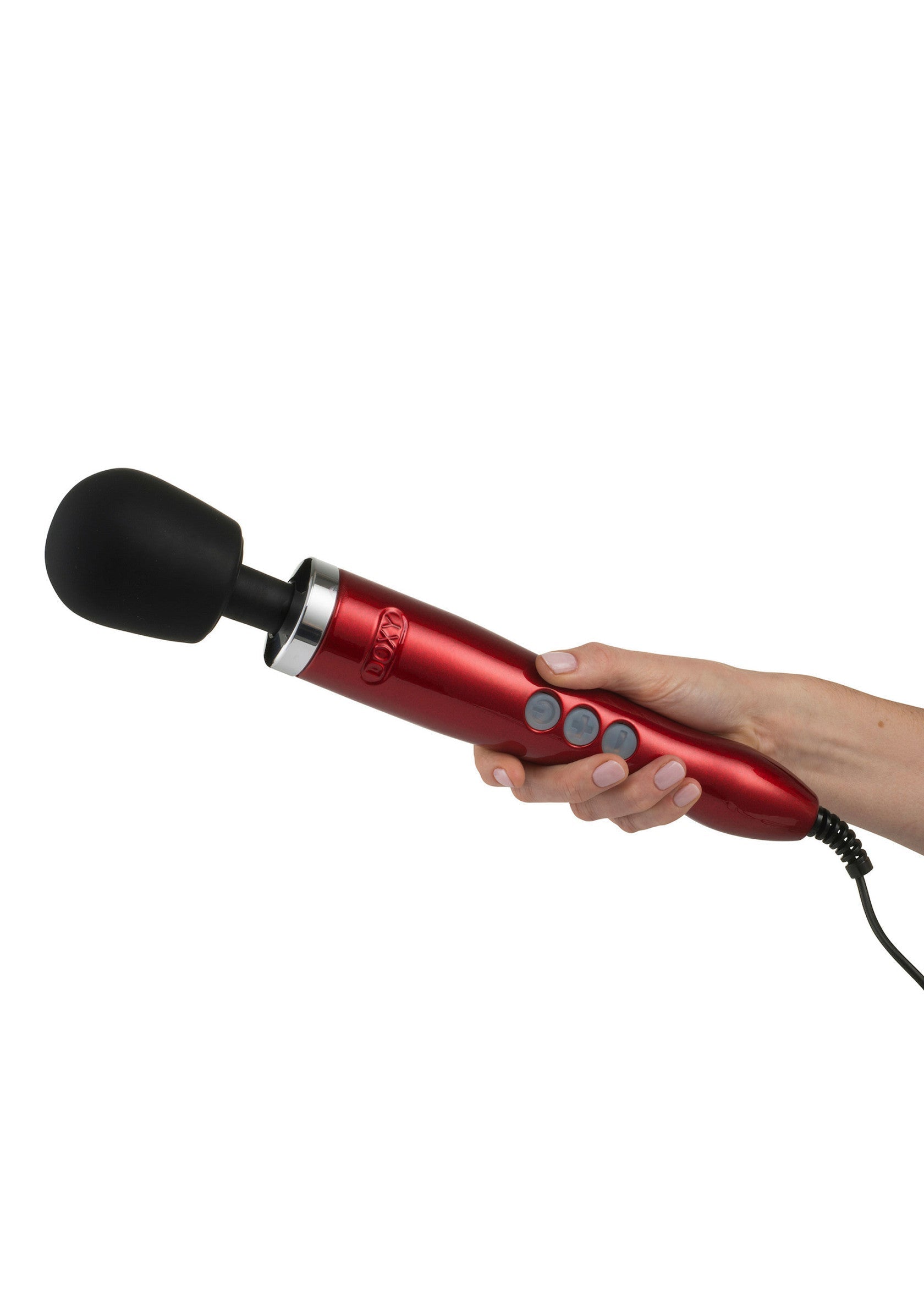 29501 doxy massager die cast metal wand massager