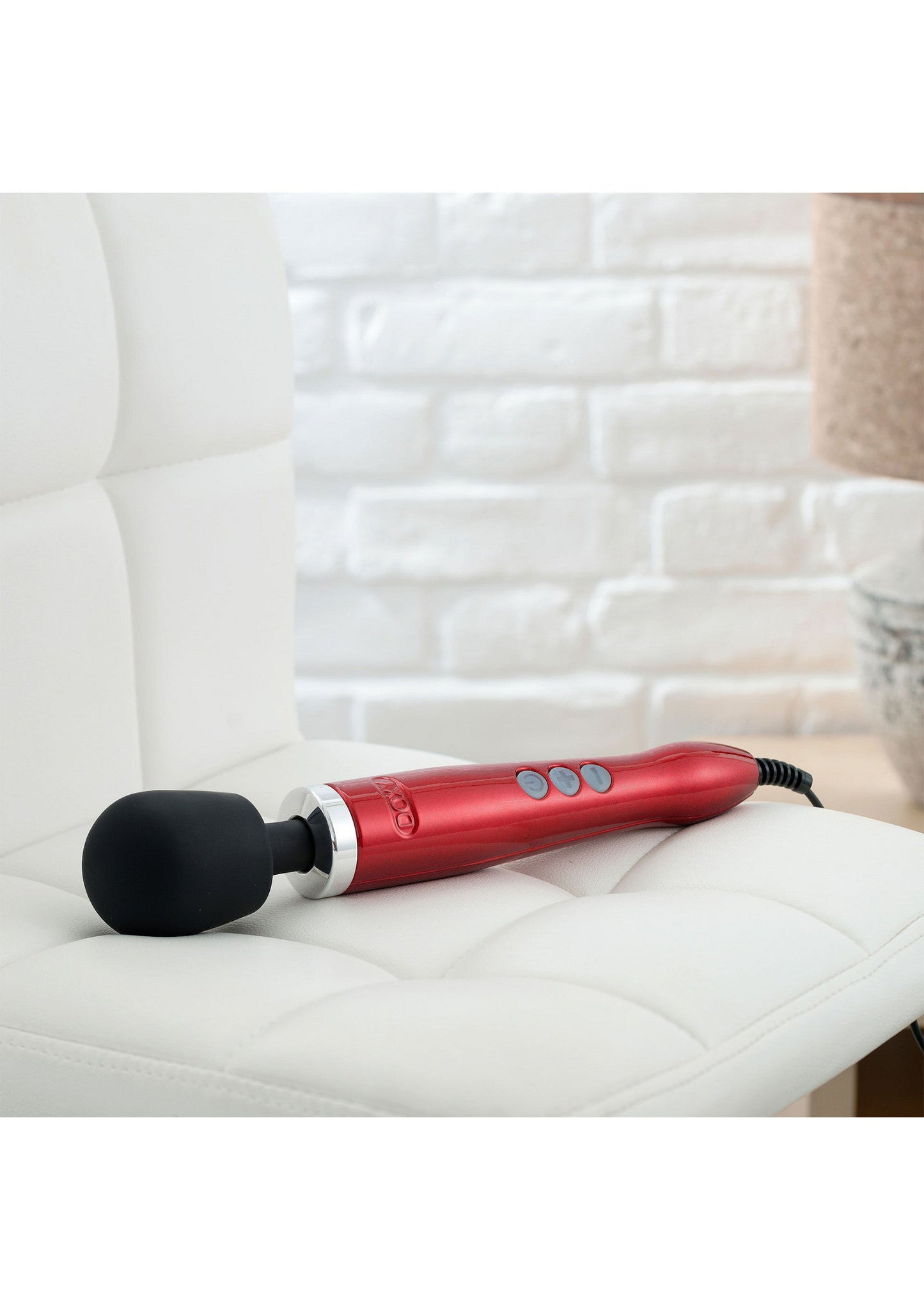 29501 doxy massager die cast metal wand massager