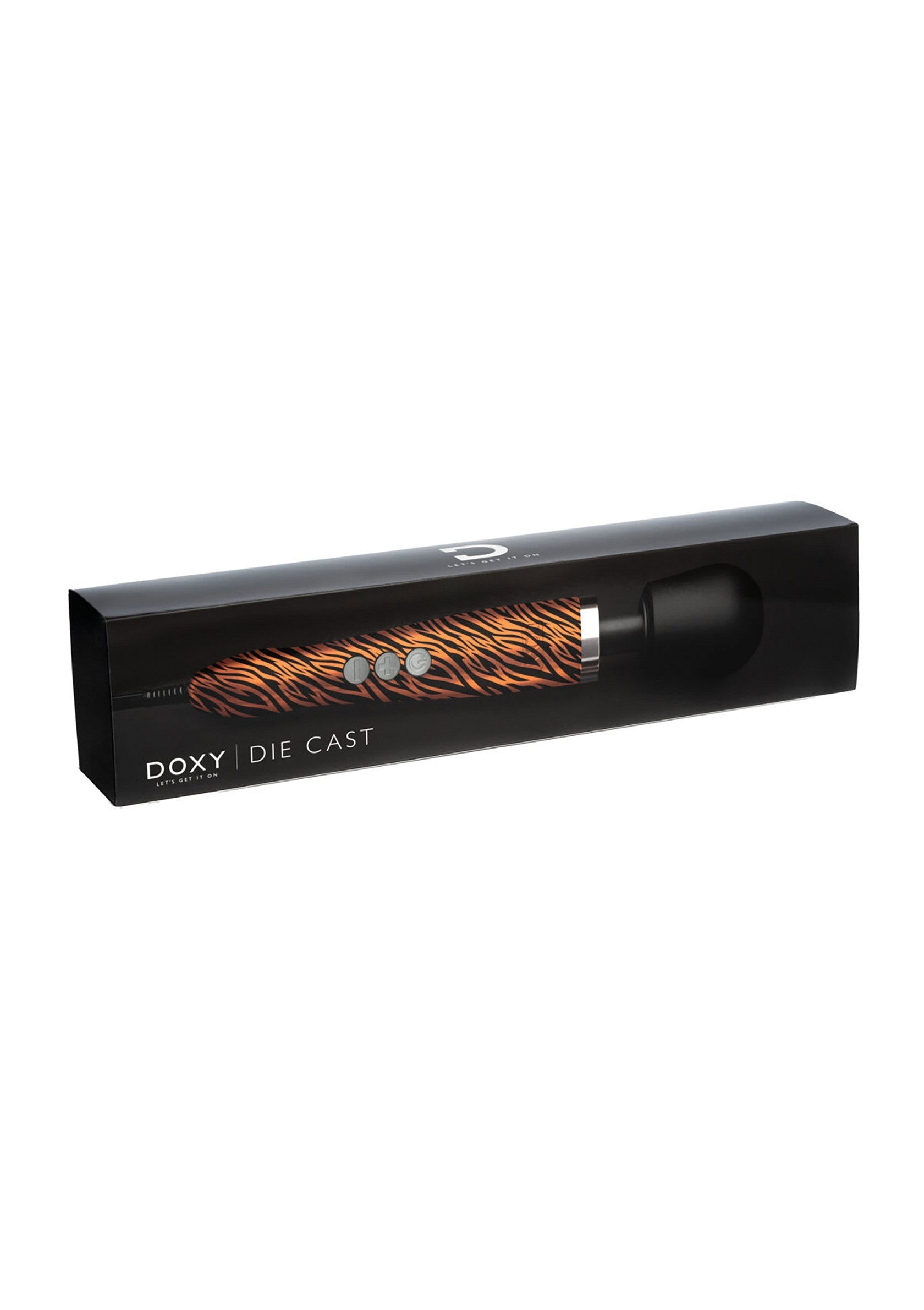 29501 doxy massager die cast metal wand massager