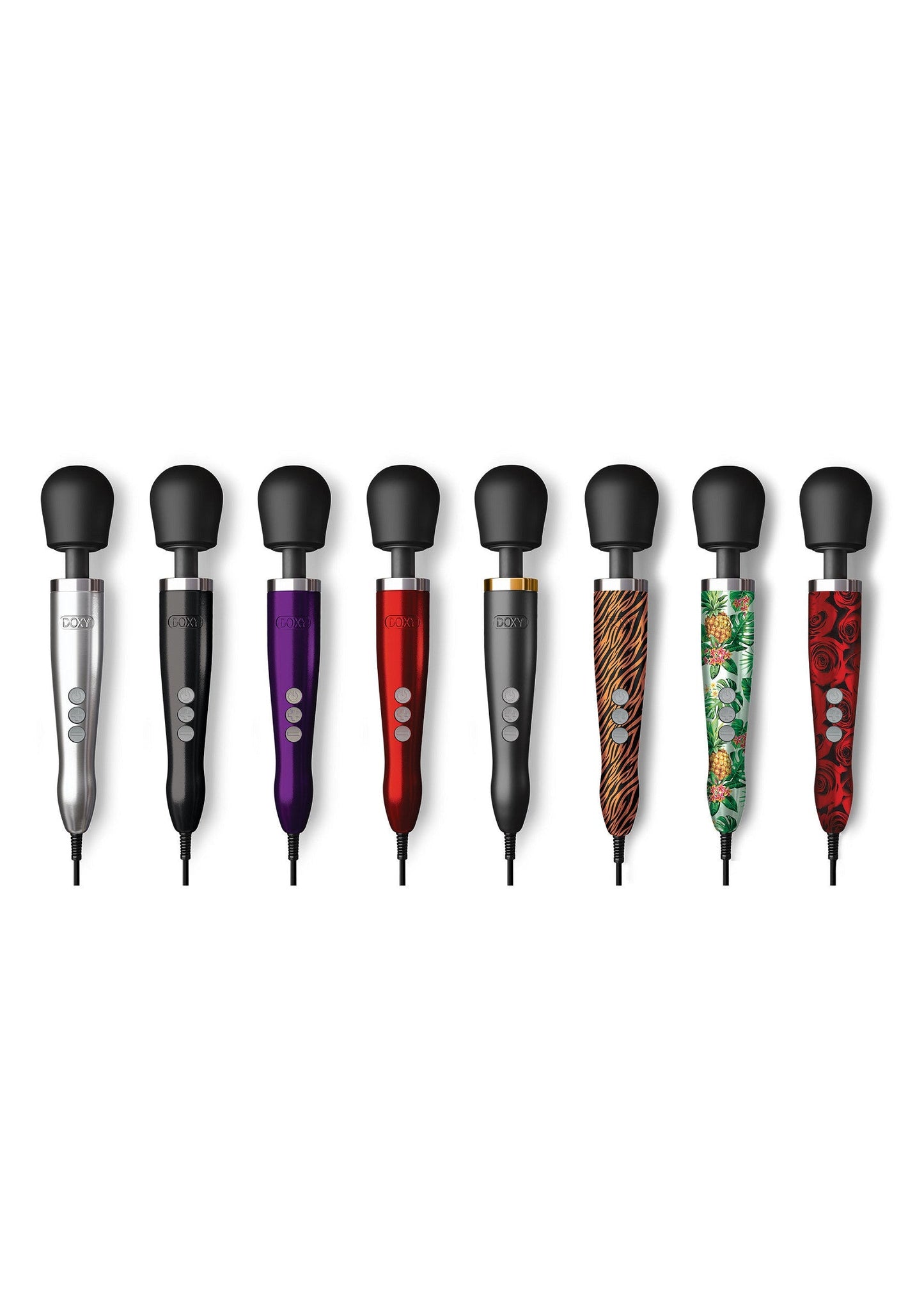 29501 doxy massager die cast metal wand massager