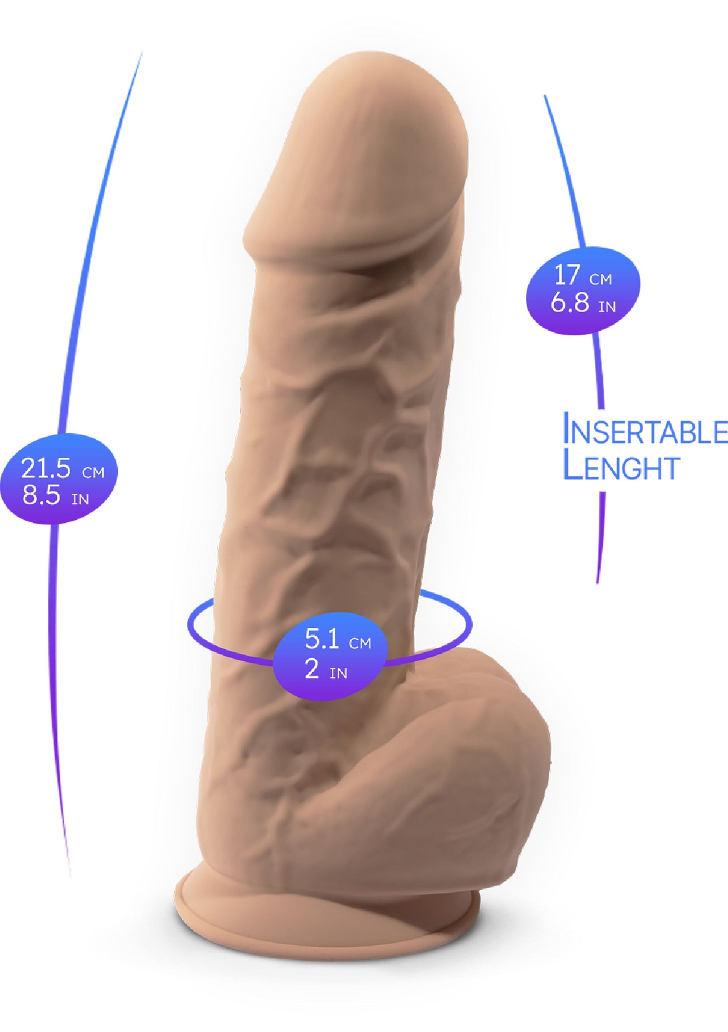 Dildo Model 8.5 inch