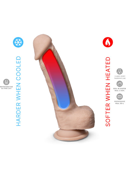 Real Skin Dildo Model 1 - 7 inch