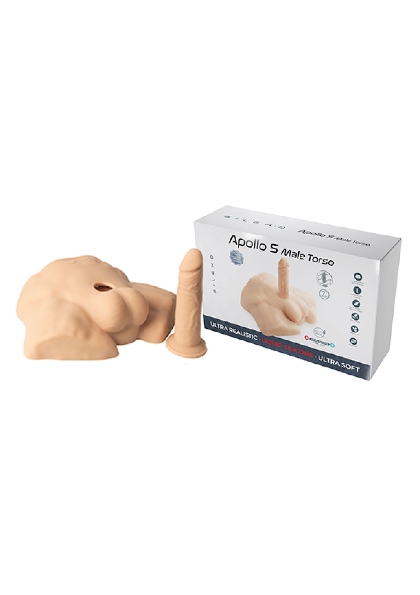 Silicone Demi Torso Small