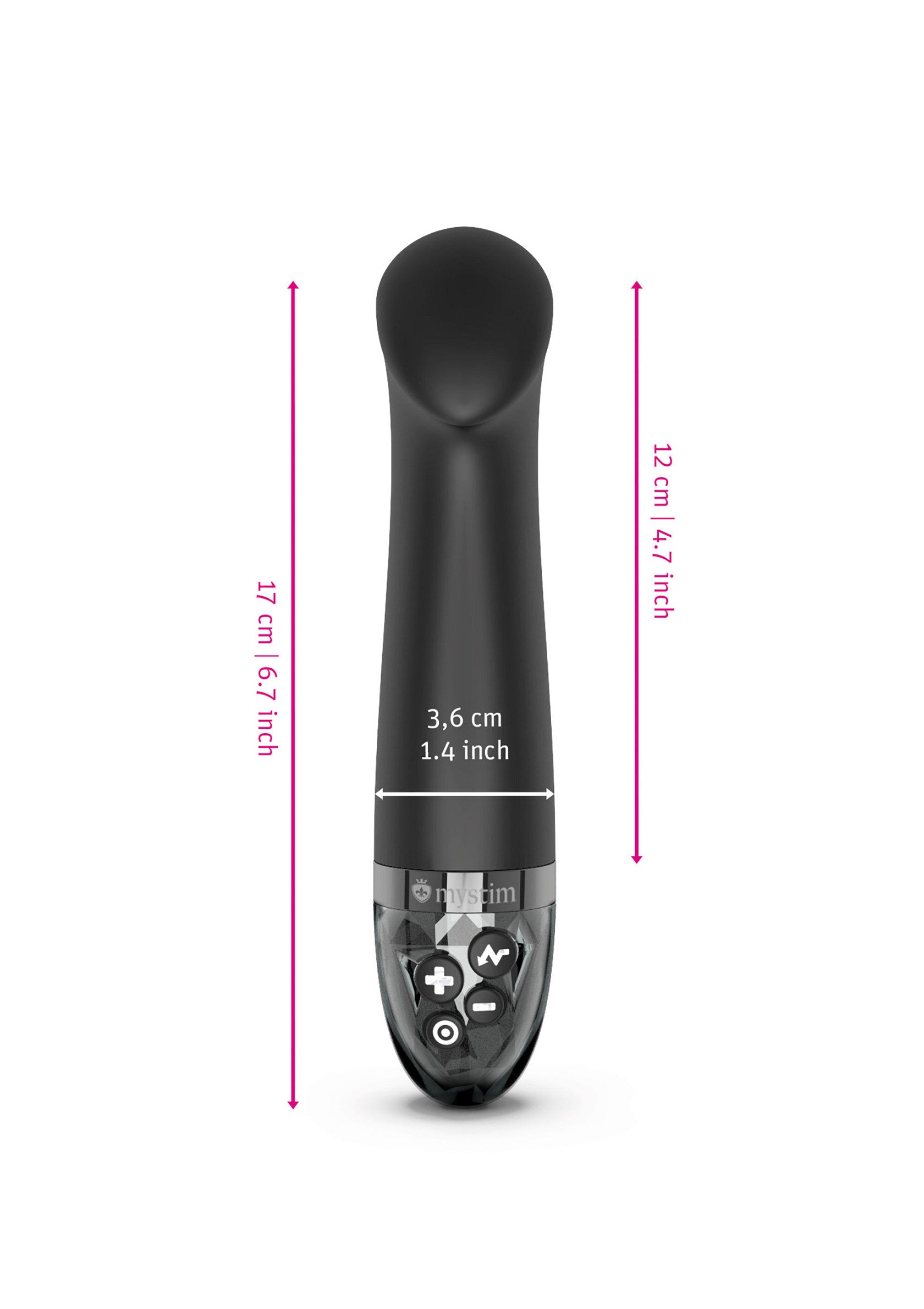 33572 mystim right on ron estim vibrator