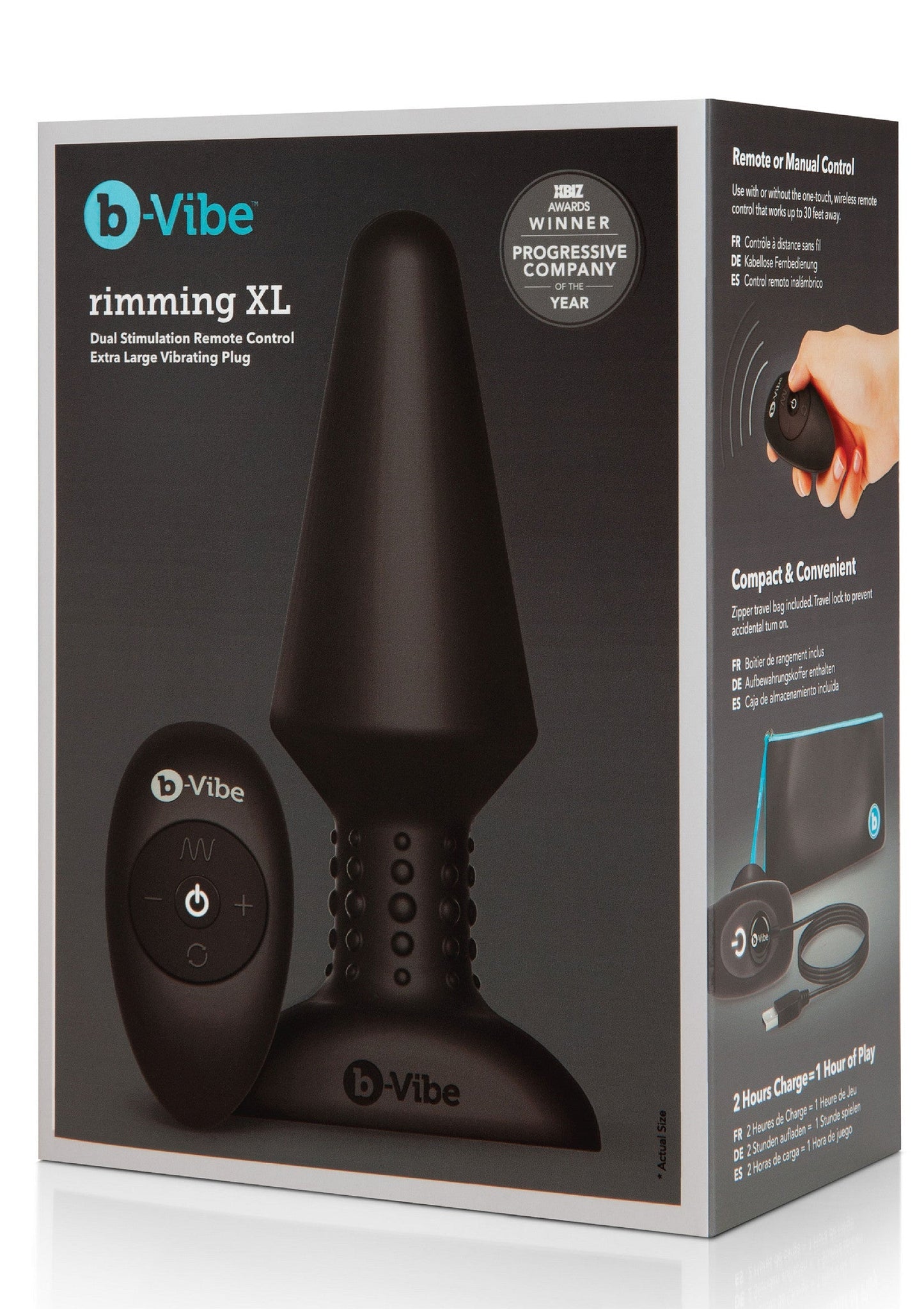 35434 b vibe rimming plug xl